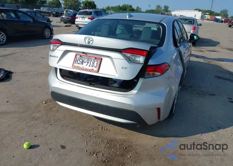 2020 Toyota Corolla Le from USA, damaged, VIN 5YFEPRAEXLP045683